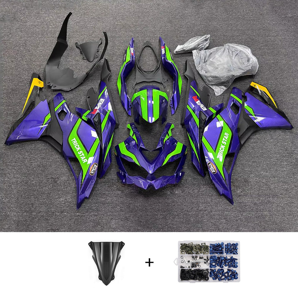 カワサキ Ninja ZX-25R ZX-4R ZX-4RR 2019-2025 に適合するインジェクションフェアリングキット