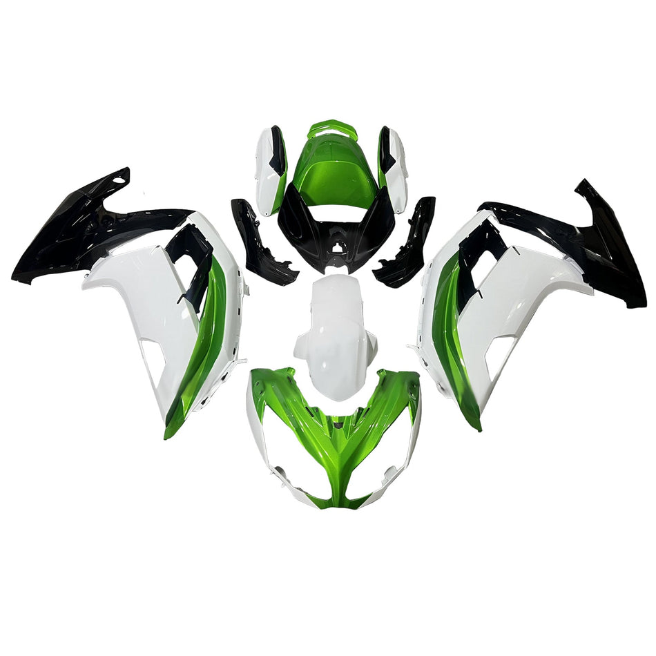 インジェクションフェアリングキット ボディワーク プラスチック ABS カワサキ ER-6F Ninja650 2012-2016 に適合