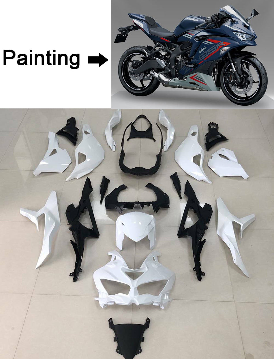 2020-2021 カワサキ Ninja ZX-25R Amotopart インジェクションフェアリングキット ボディワーク ABS #105