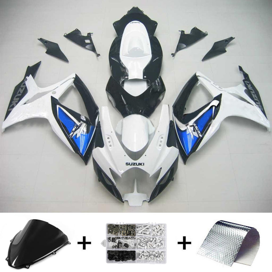 2006-2007 スズキ GSXR 600/750 K6 Amotopart インジェクションフェアリングキット ボディワーク プラスチック ABS #165