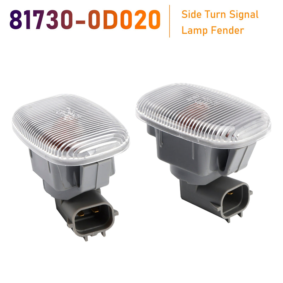 トヨタ カローラ カムリ MR2 81730-0D020 用 サイドターンシグナルランプ フェンダーライト