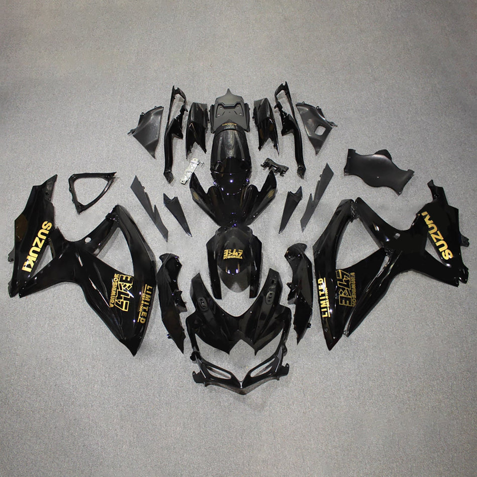 スズキ GSXR 600/750 2008-2010 K8 用 インジェクションフェアリングキット ボディワーク プラスチック ABS