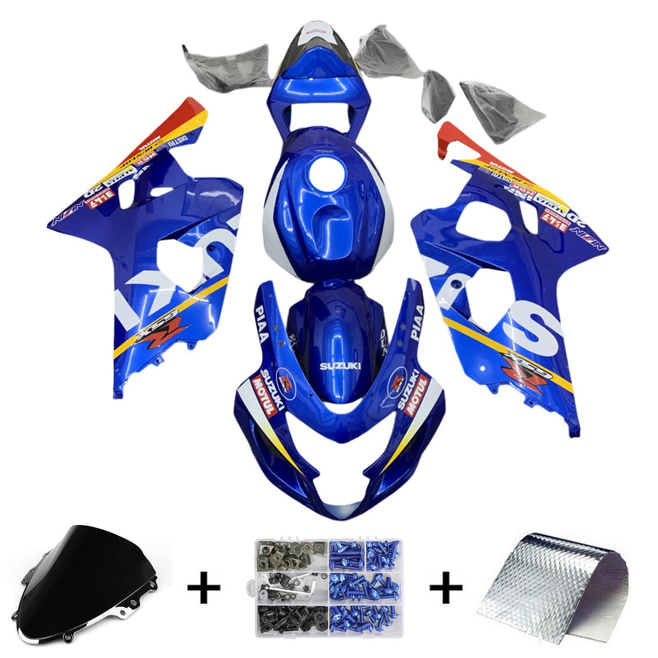 2004-2005 スズキ GSXR 600/750 K4 フェアリングキット ボディワーク プラスチック ABS