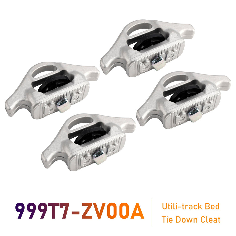 ユーティリティトラック ベッドタイダウンクリート 999T7-ZV00A 4個入り 日産フロンティア 2005-2025年式用