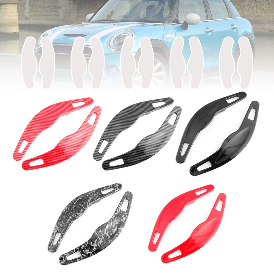 Mini F54 F55 F56 F57 F60 2014-2022用ステアリングホイールパドルシフターエクステンション