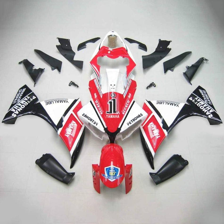 2012-2014 ヤマハ YZF 1000 R1 Amotopart インジェクションフェアリングキット ボディワーク プラスチック ABS #102