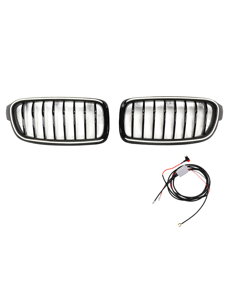 2012-2019 BMW 3シリーズ F31 ツーリング グロスブラック フロントキドニーグリル グリル 51137263481 51137255412