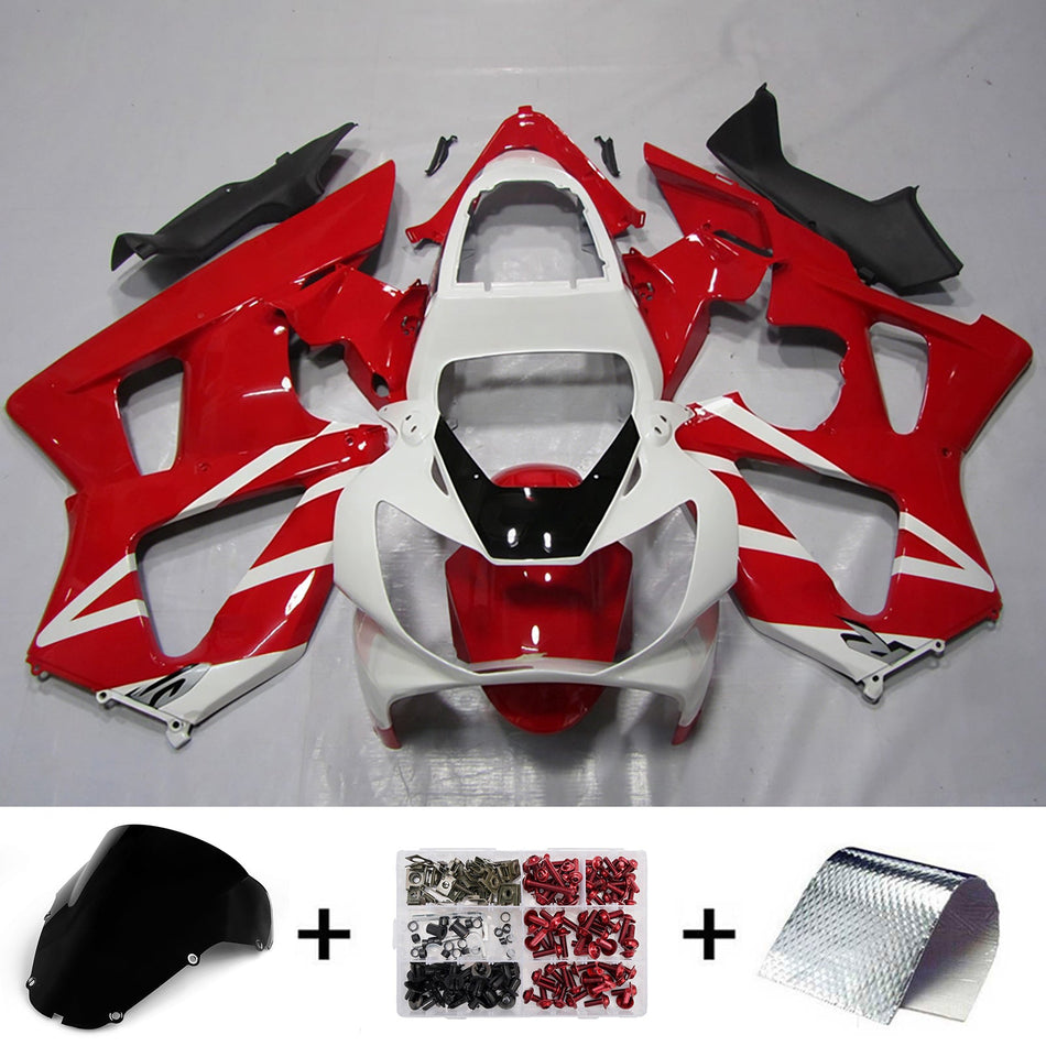 ホンダ CBR929RR 2000-2001 用射出成形フェアリングキット ボディワーク プラスチック ABS