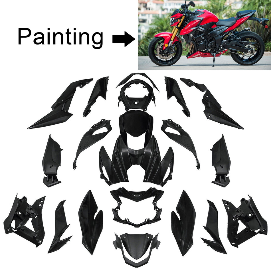 2007-2009 カワサキ Z1000 Amotopart インジェクションフェアリングキット ボディワーク プラスチック ABS #102