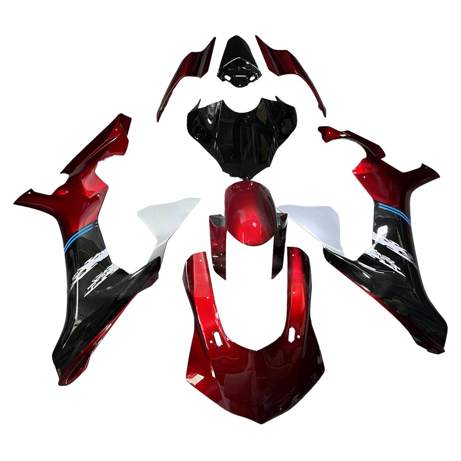 インジェクションフェアリングキット ボディワーク プラスチック ABS ヤマハ YZFR1 YZF-R1 2015-2019用