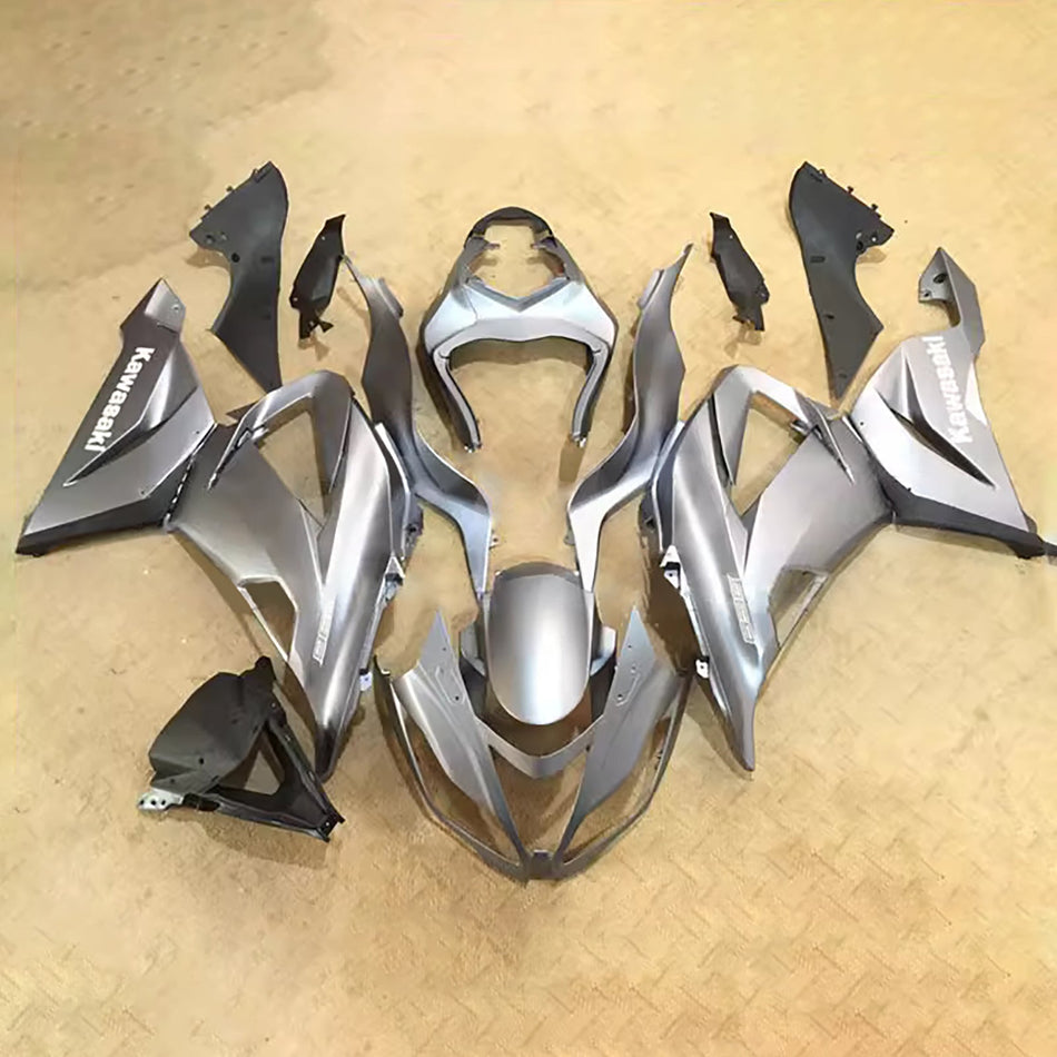 インジェクションフェアリングキット ボディワーク プラスチック ABS カワサキ ZX6R 636 2013-2018 に適合