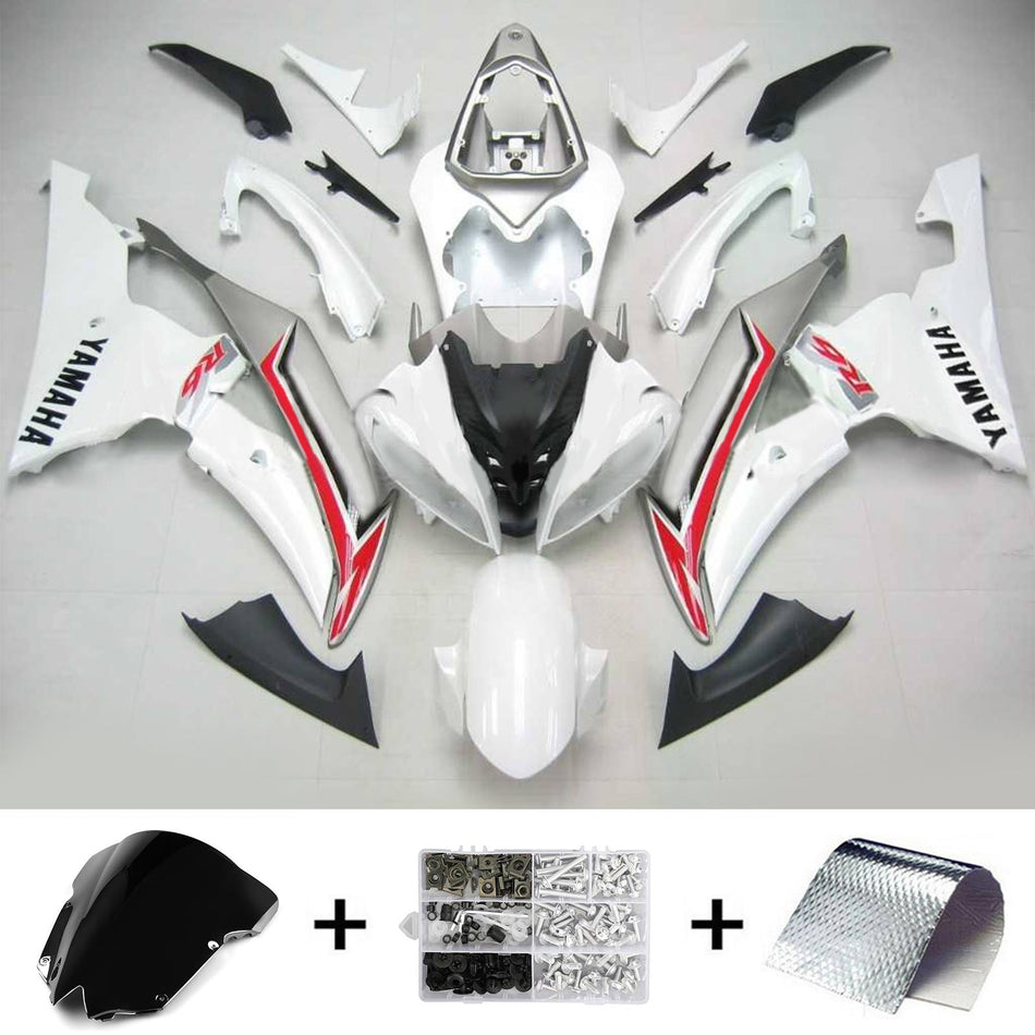 2008-2016 ヤマハ YZF 600 R6 Amotopart インジェクションフェアリングキット ボディワーク プラスチック ABS #109