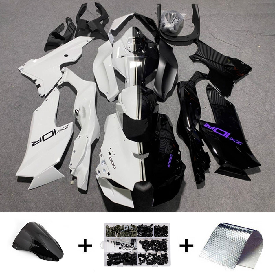 インジェクションフェアリングキット ボディワーク ABS カワサキ ZX-10R ZX-10RR 2021-2025 に適合