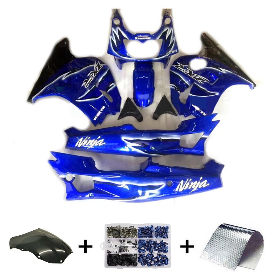 インジェクションフェアリングキット ボディワーク プラスチック ABS カワサキ ZXR400 1992-1996 に適合