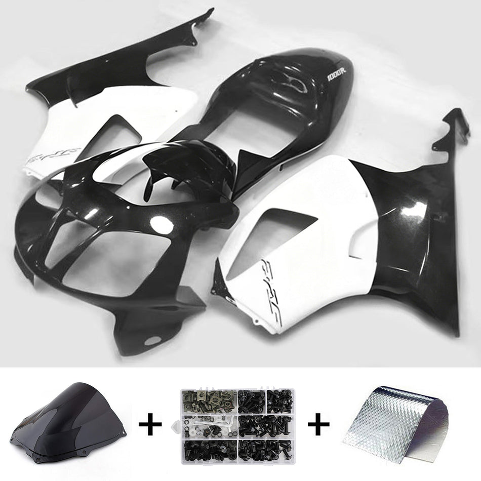 ホンダ VTR1000 RC51 2000-2006 用射出成形フェアリングキット ボディワーク プラスチック ABS