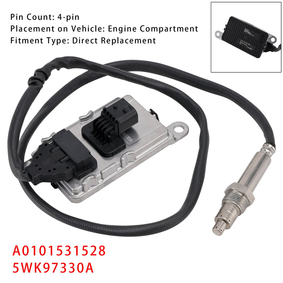 メルセデス・ベンツ アクトロス 2011-2023 A0101531528 5WK97330A 用 NOx 窒素酸化物センサー