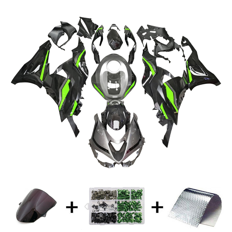 インジェクションフェアリングキット ボディワーク プラスチック ABS カワサキ ZX-6R 2024-2025 に適合