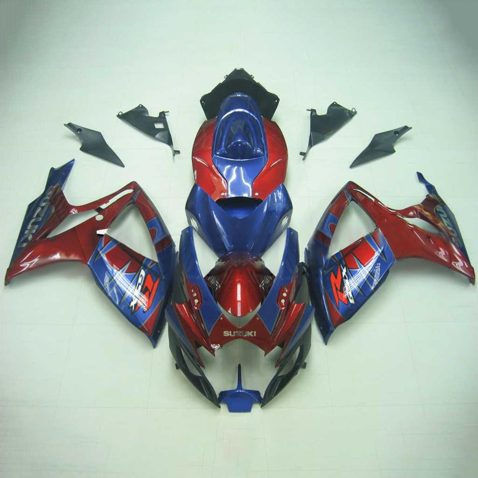 2006-2007 スズキ GSXR 600/750 K6 Amotopart インジェクションフェアリングキット ボディワーク プラスチック ABS #164