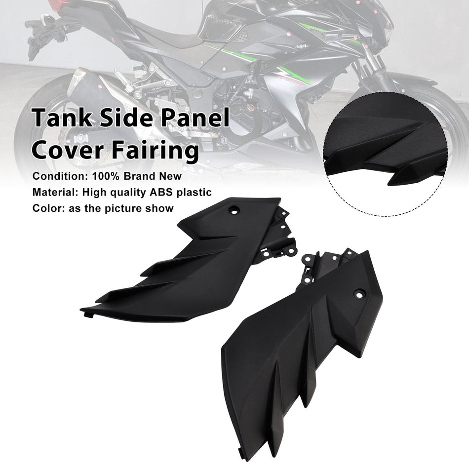カワサキ Z250 Z300 2013-2018 用 燃料タンクサイドパネルカバーフェアリング