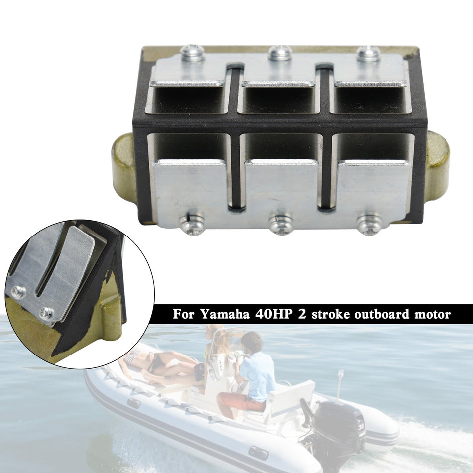 6F6-13610-00 リードバルブアセンブリ ヤマハ船外機 40HP 2ストローク パルサン用