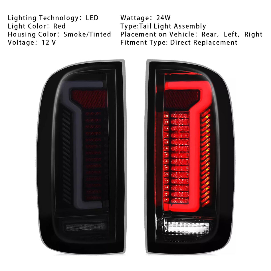 2015-2022年式 シボレー コロラド GMC キャニオン 左+右 LED テールライト アセンブリ