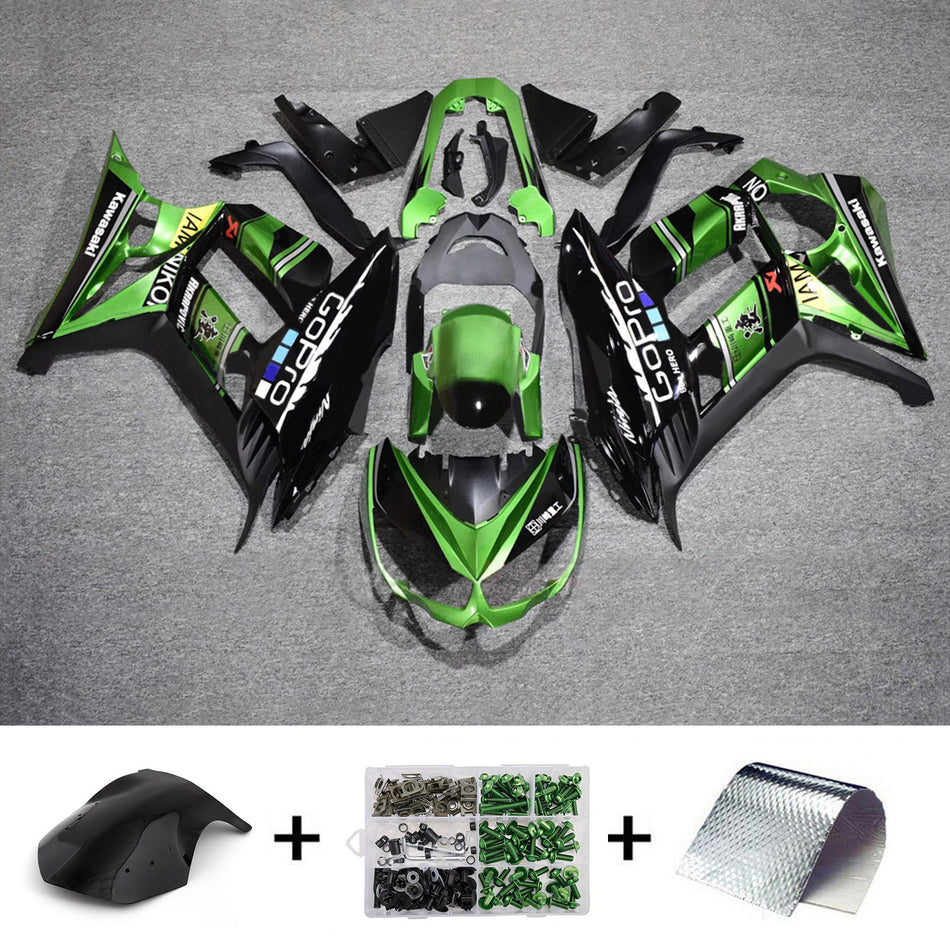 インジェクションフェアリングキット ボディワーク プラスチック ABS カワサキ Z1000SX 2010-2015 に適合