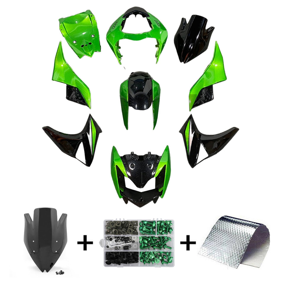 2007-2009 カワサキ Z1000 インジェクションフェアリングキット ボディワーク プラスチック ABS