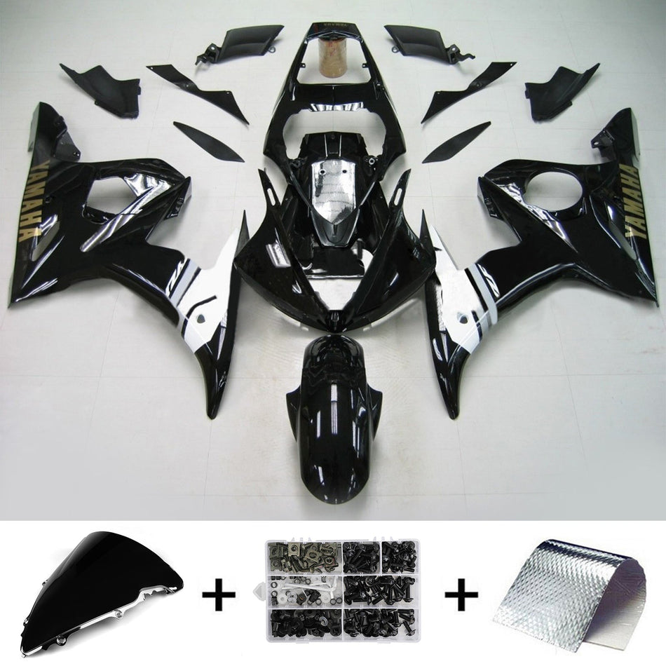 2003-2004 ヤマハ YZF 600 R6/R6S インジェクションフェアリングキット ボディワーク プラスチック ABS #154