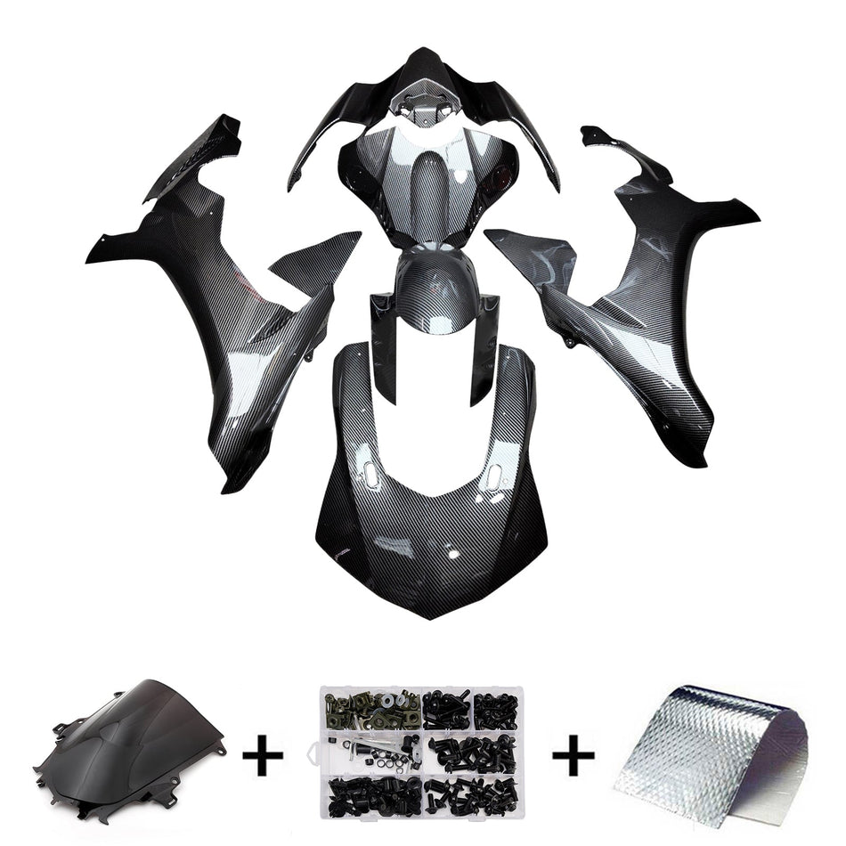 インジェクションフェアリングキット ボディワーク プラスチック ABS ヤマハ YZFR1 YZF-R1 2015-2019用