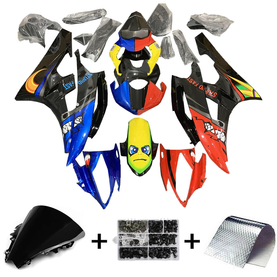 2006-2007 ヤマハ YZF 600 R6 フェアリングキット ボディワーク プラスチック ABS