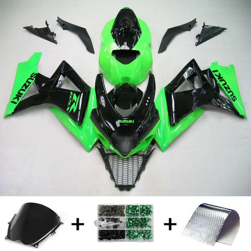2007-2008 スズキ GSXR1000 K7 Amotopart インジェクションフェアリングキット ボディワーク プラスチック ABS #118