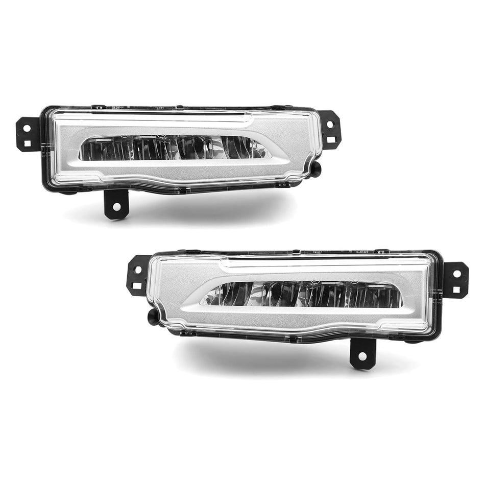 2018-2022 BMW X5 G05 ペア LED フロントバンパー フォグランプ 63177406365