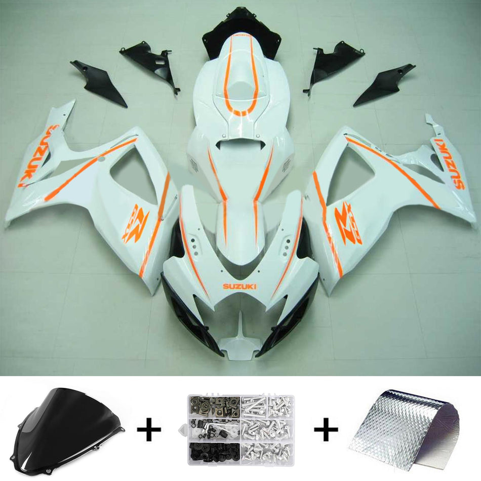 2006-2007 スズキ GSXR 600/750 K6 Amotopart インジェクションフェアリングキット ボディワーク プラスチック ABS #173