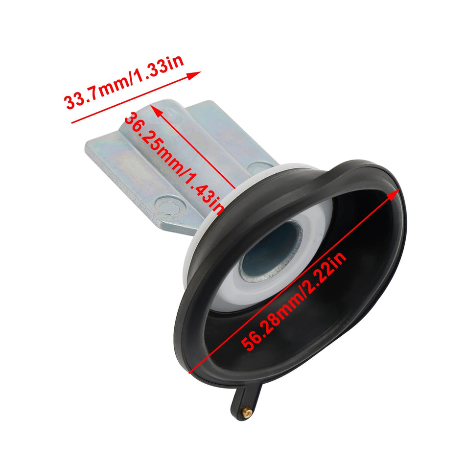 キャブレタープランジャーダイヤフラム、Kawasaki PRAIRIE 700 KVF650 KFX700 KVF700に適合