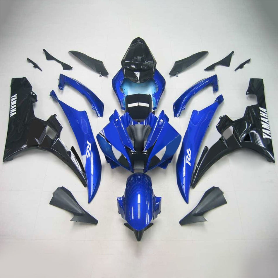 2006-2007 ヤマハ YZF 600 R6 Amotopart インジェクションフェアリングキット ボディワーク プラスチック ABS #119