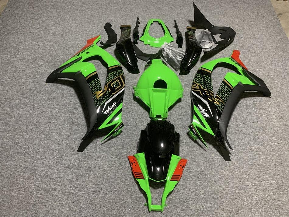 2011-2015 カワサキ ZX10R インジェクションフェアリングキット ボディワーク プラスチック ABS #124