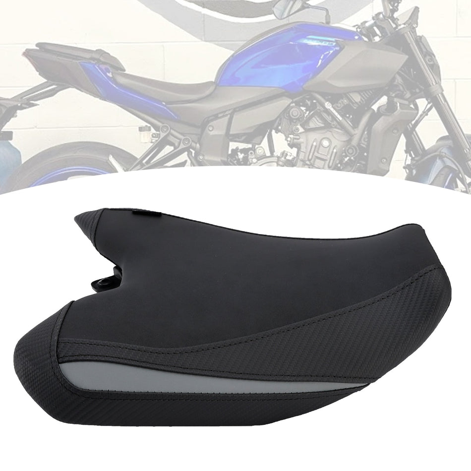 2025年以降 ヤマハ MT-07 MT-07 FZ-07 フロントレイダーシート ドライバークッション PU ブラック