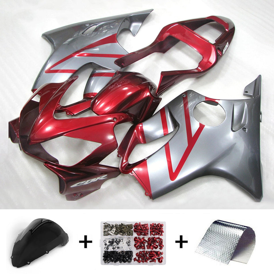 ホンダ CBR600 F4i 2001-2003 用 ABS樹脂製インジェクションフェアリングキット