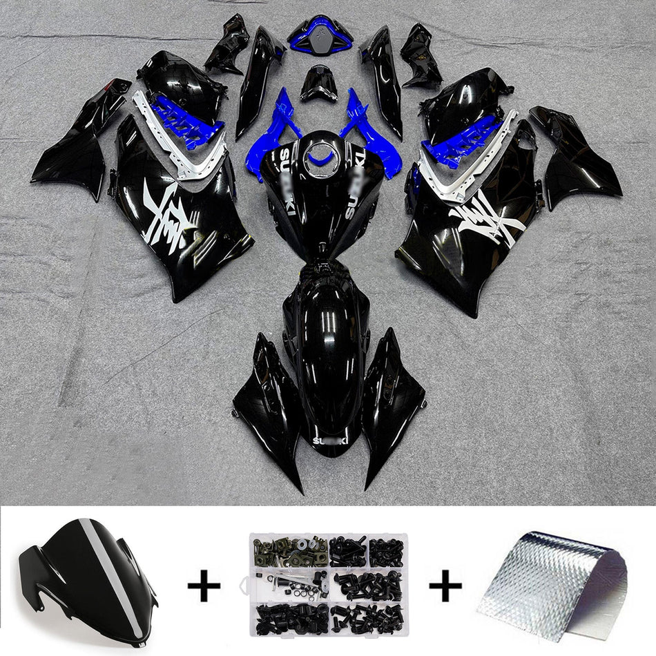 スズキ ハヤブサ GSX1300R 2021-2025 用 インジェクションフェアリングキット ボディワーク ABS