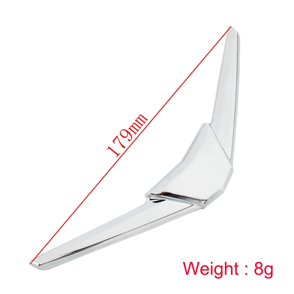 ホンダ ゴールドウイング GL1800 1800 2018-2021 用 クローム リアフェンダー チップ トリム アクセント ケース