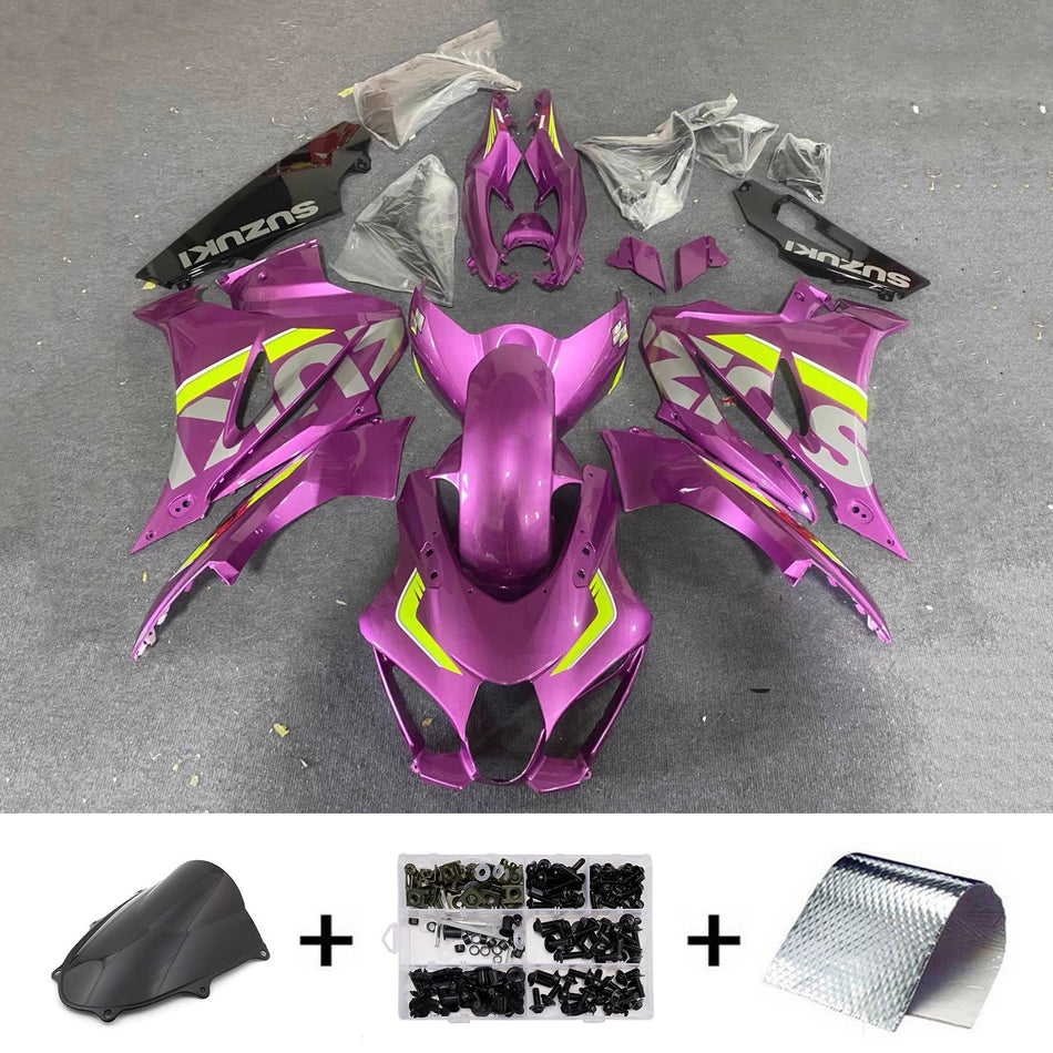 スズキ GSXR1000 2017-2025 K17用 インジェクションフェアリングキット ボディワーク プラスチック ABS