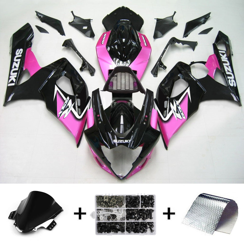 2005-2006 スズキ GSXR1000 K5 Amotopart インジェクションフェアリングキット ボディワーク プラスチック ABS #155