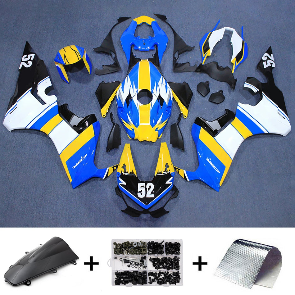 ホンダ CBR1000RR 2017-2025 用射出成形フェアリングキット ボディワーク プラスチック ABS