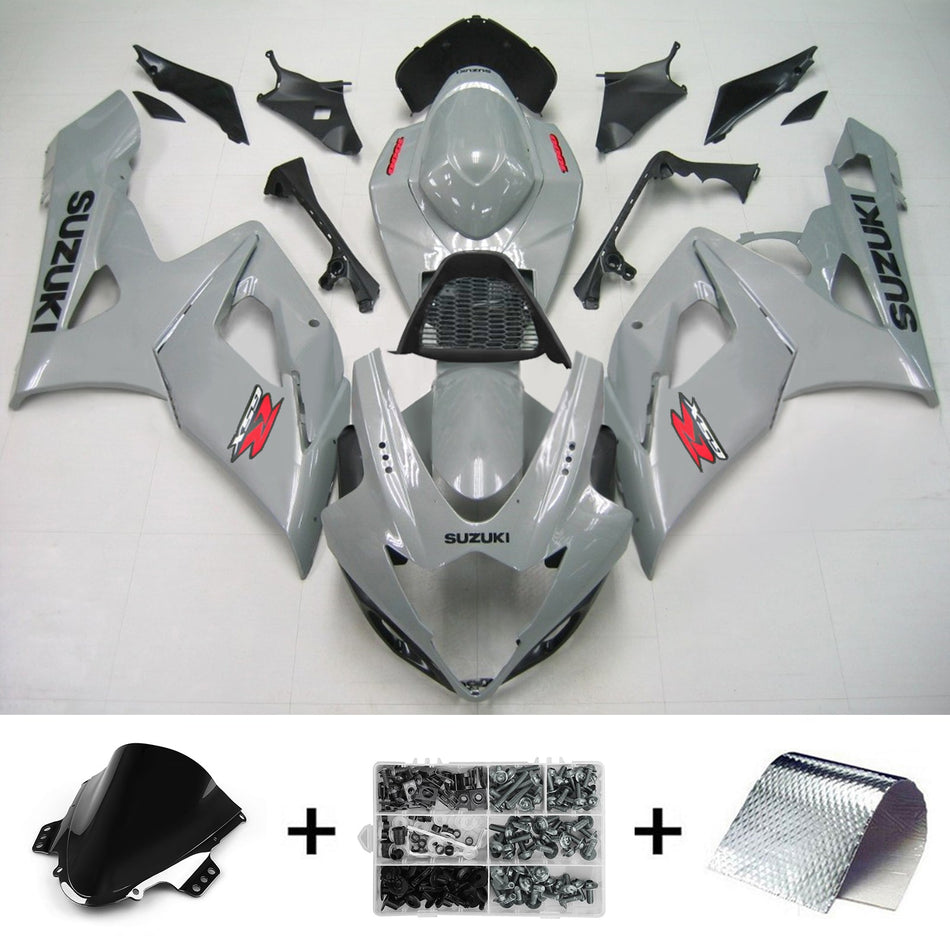 2005-2006 スズキ GSXR1000 K5 Amotopart インジェクションフェアリングキット ボディワーク プラスチック ABS #154