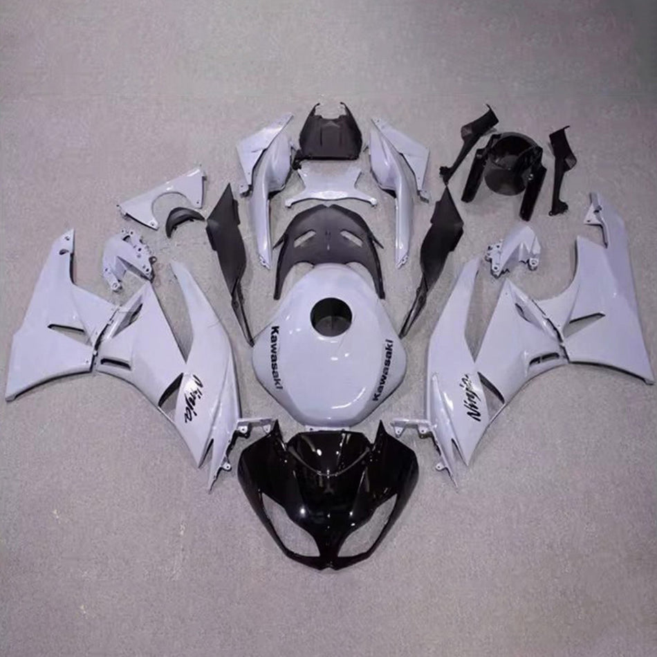 インジェクションフェアリングキット ボディワーク プラスチック ABS カワサキ ZX6R 636 2009-2012 に適合