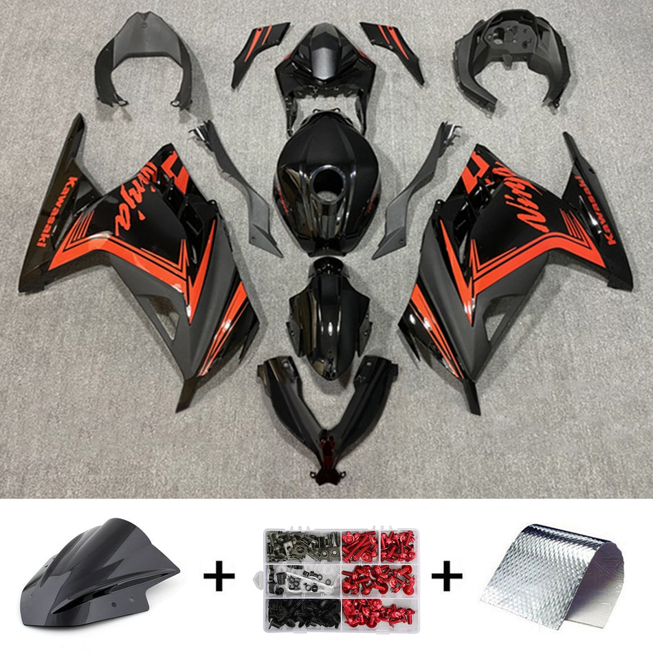 2013-2024 カワサキ EX300/Ninja300 インジェクションフェアリングキット ボディワーク プラスチック ABS