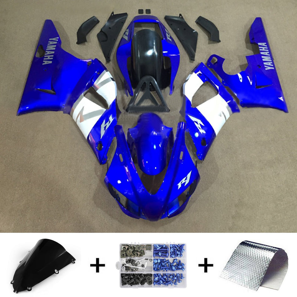 1998-1999 ヤマハ YZF 1000 R1 インジェクションフェアリングキット ボディワーク プラスチック ABS#124