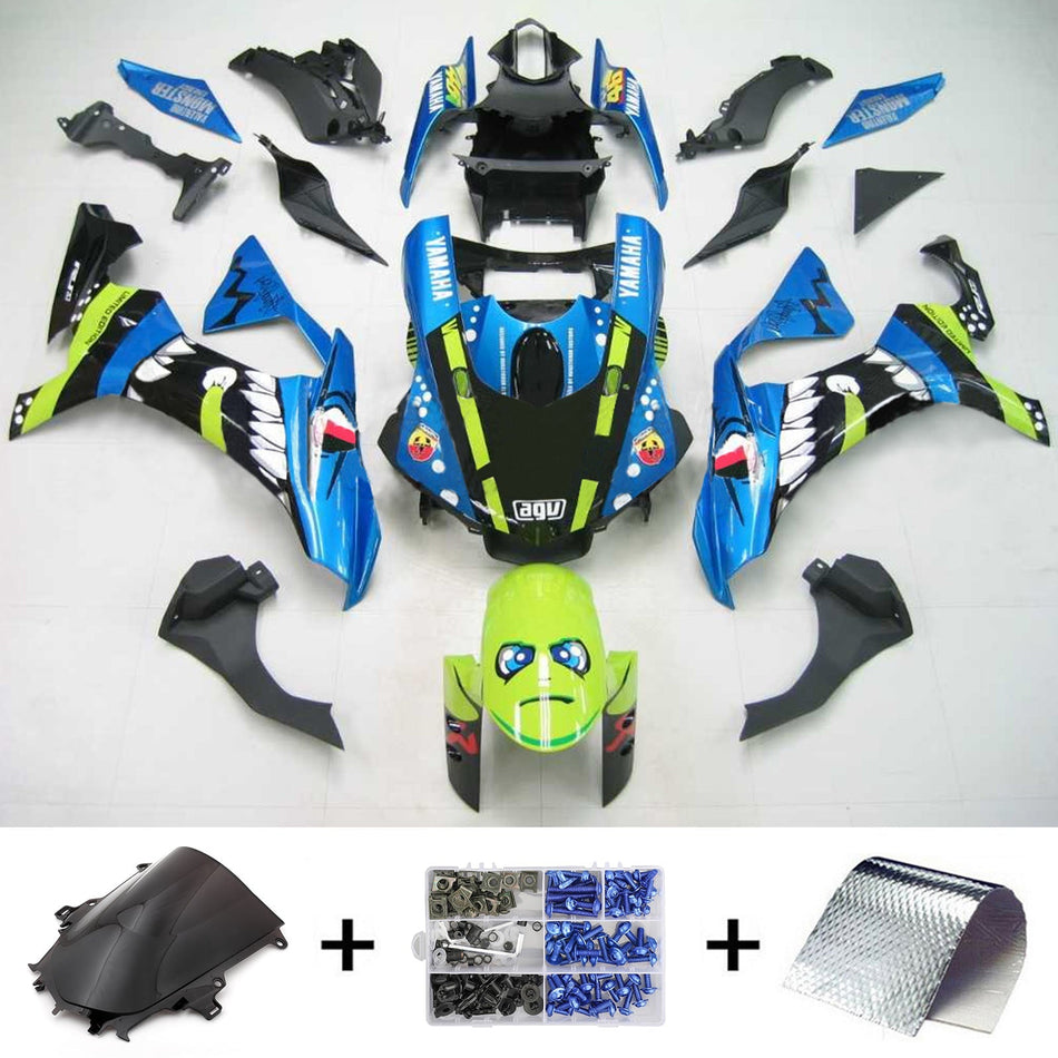 2015-2019 ヤマハ YZF 1000 R1 フェアリングキット ジェネリック