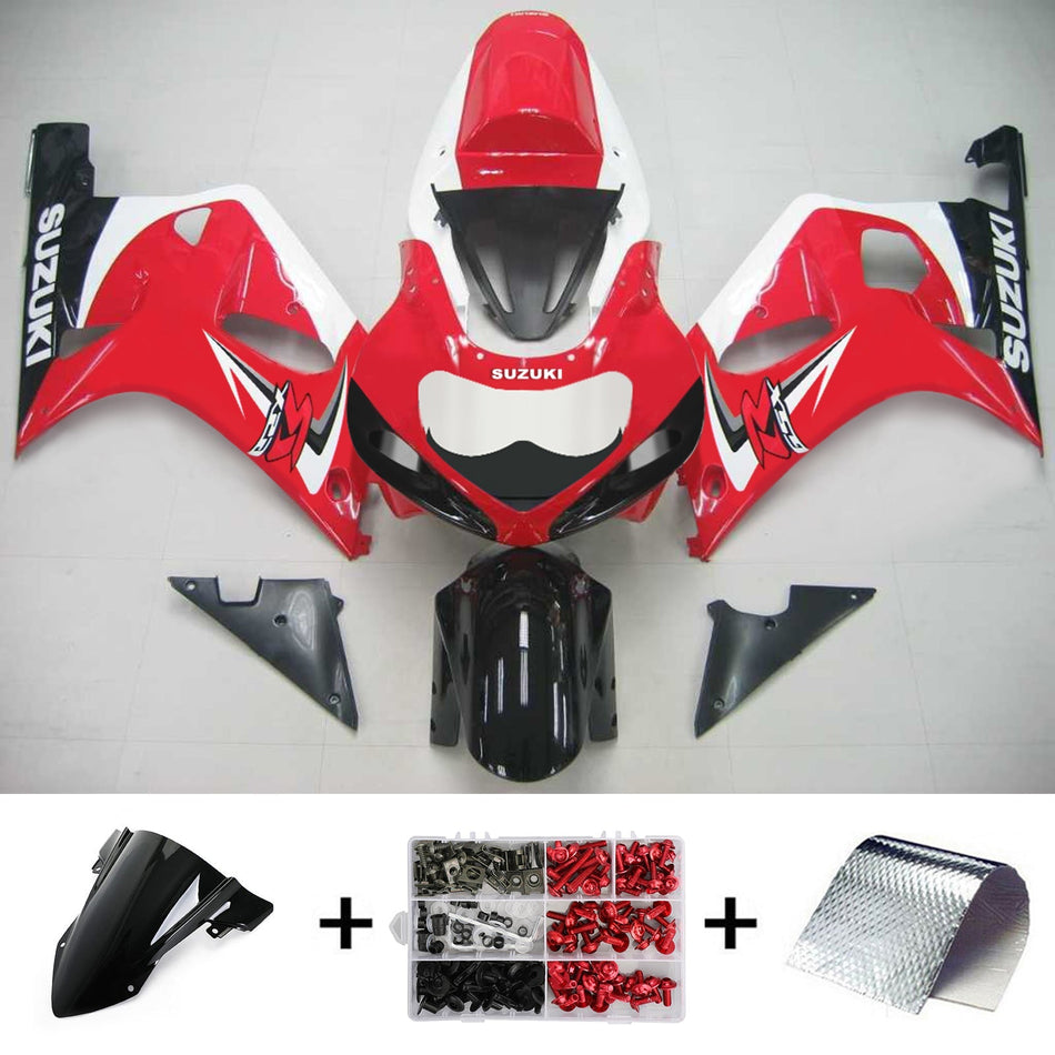 2001-2003 スズキ GSXR750 K1 Amotopart インジェクションフェアリングキット ボディワーク プラスチック ABS #128