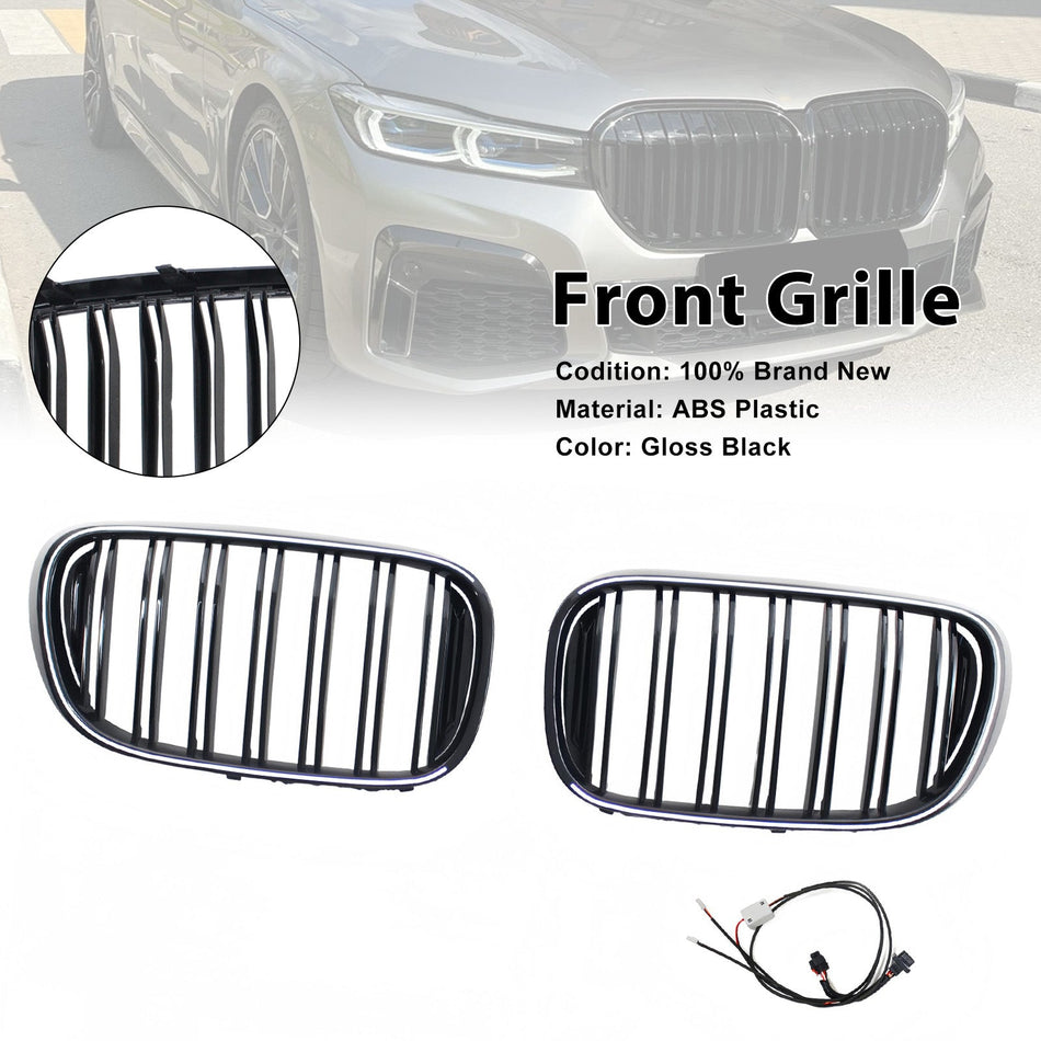 BMW 7シリーズ G11 G12 2016-2018年式（フェイスリフト前）用フロントキドニーグリル